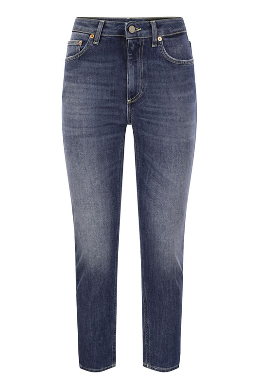 CINDY - Regular stretch denim jeans