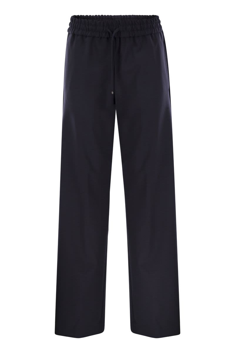 MARISOL - Gabardine jogger trousers