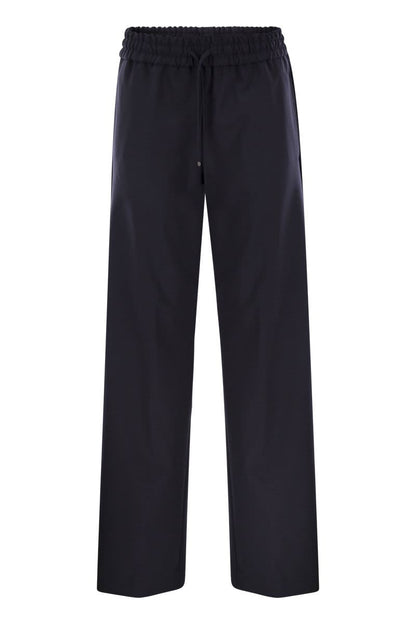 MARISOL - Gabardine jogger trousers