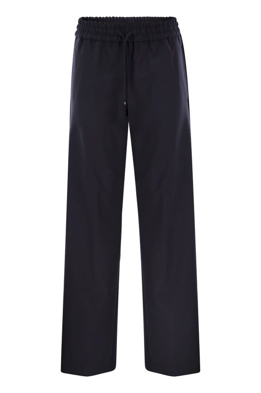 MARISOL - Gabardine jogger trousers