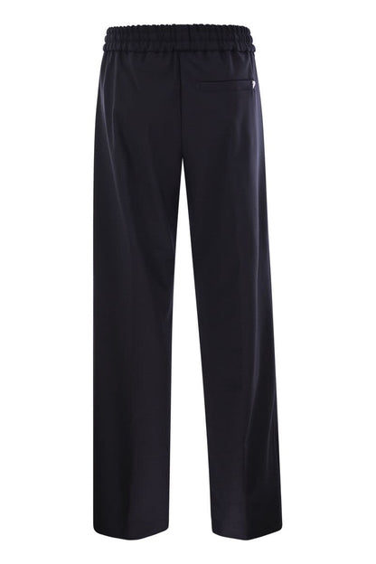 MARISOL - Gabardine jogger trousers