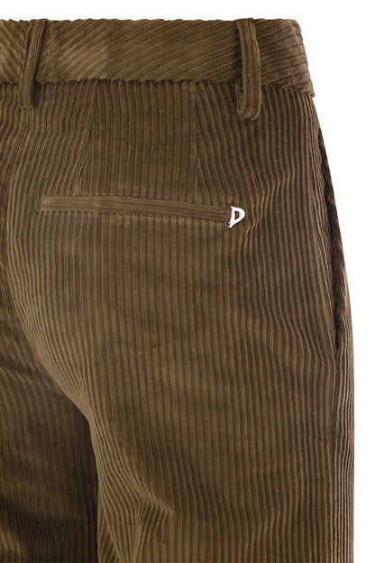 JANICE - Wide corduroy trousers