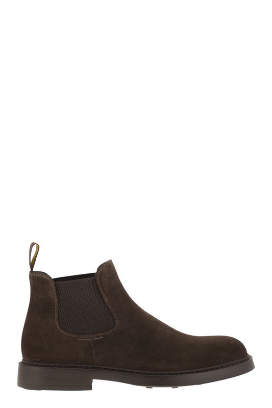 Suede chelsea boot