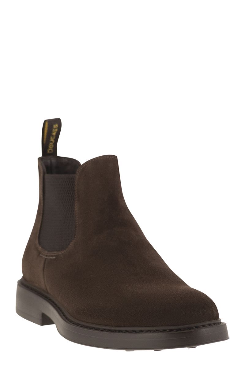 Suede chelsea boot