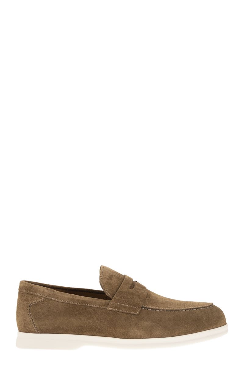 PENNY - Suede moccasin