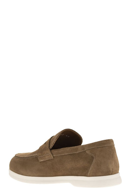 PENNY - Suede moccasin