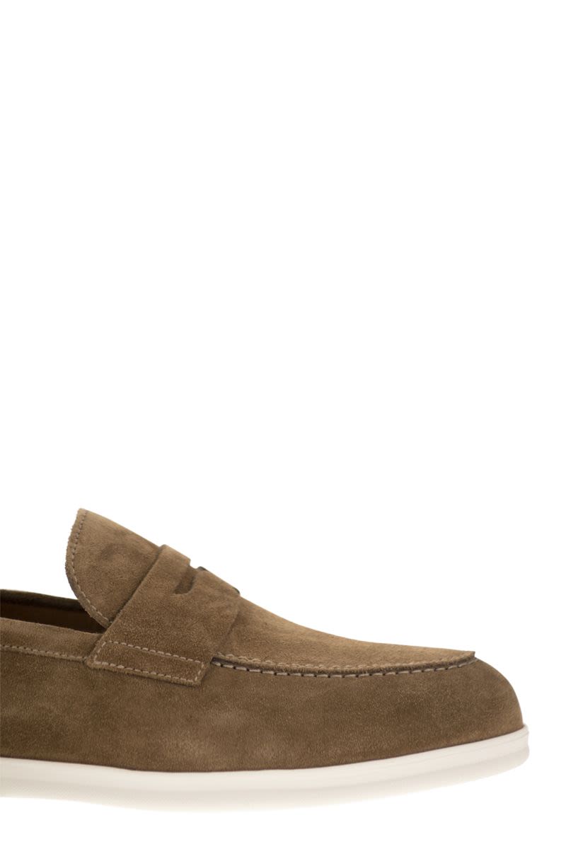 PENNY - Suede moccasin