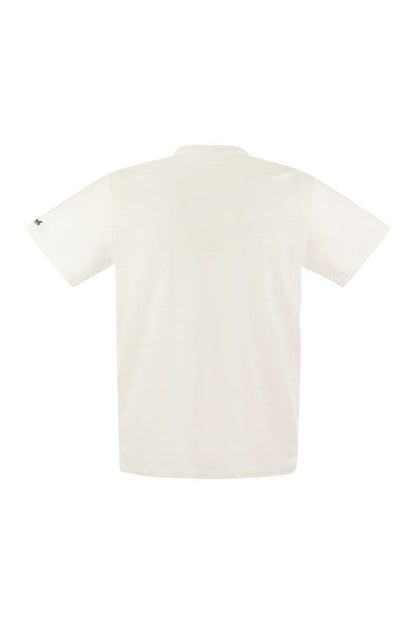 ECSTASEA - Linen T-shirt with pocket