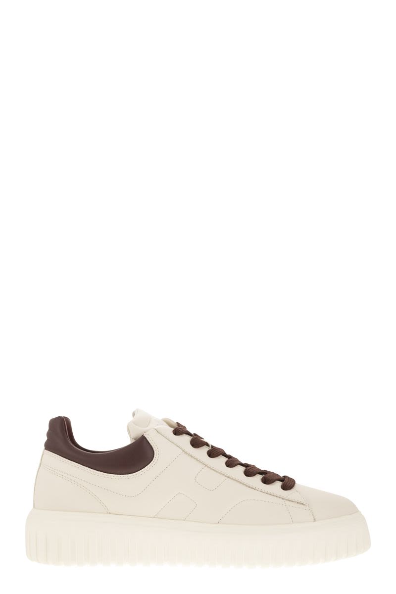 Sneakers H-Stripes in pelle