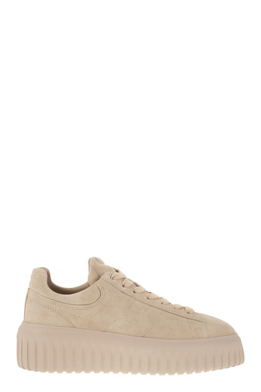 Suede H-Stripes trainers