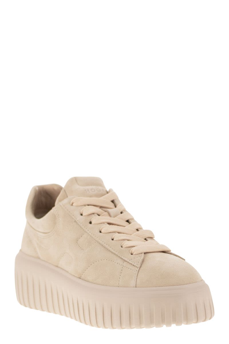 Suede H-Stripes trainers