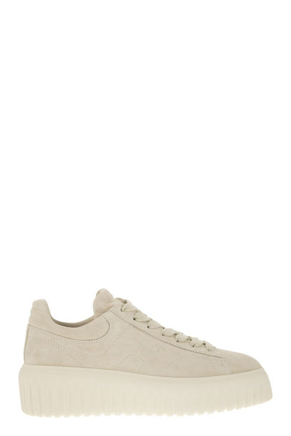 Suede H-Stripes Sneakers