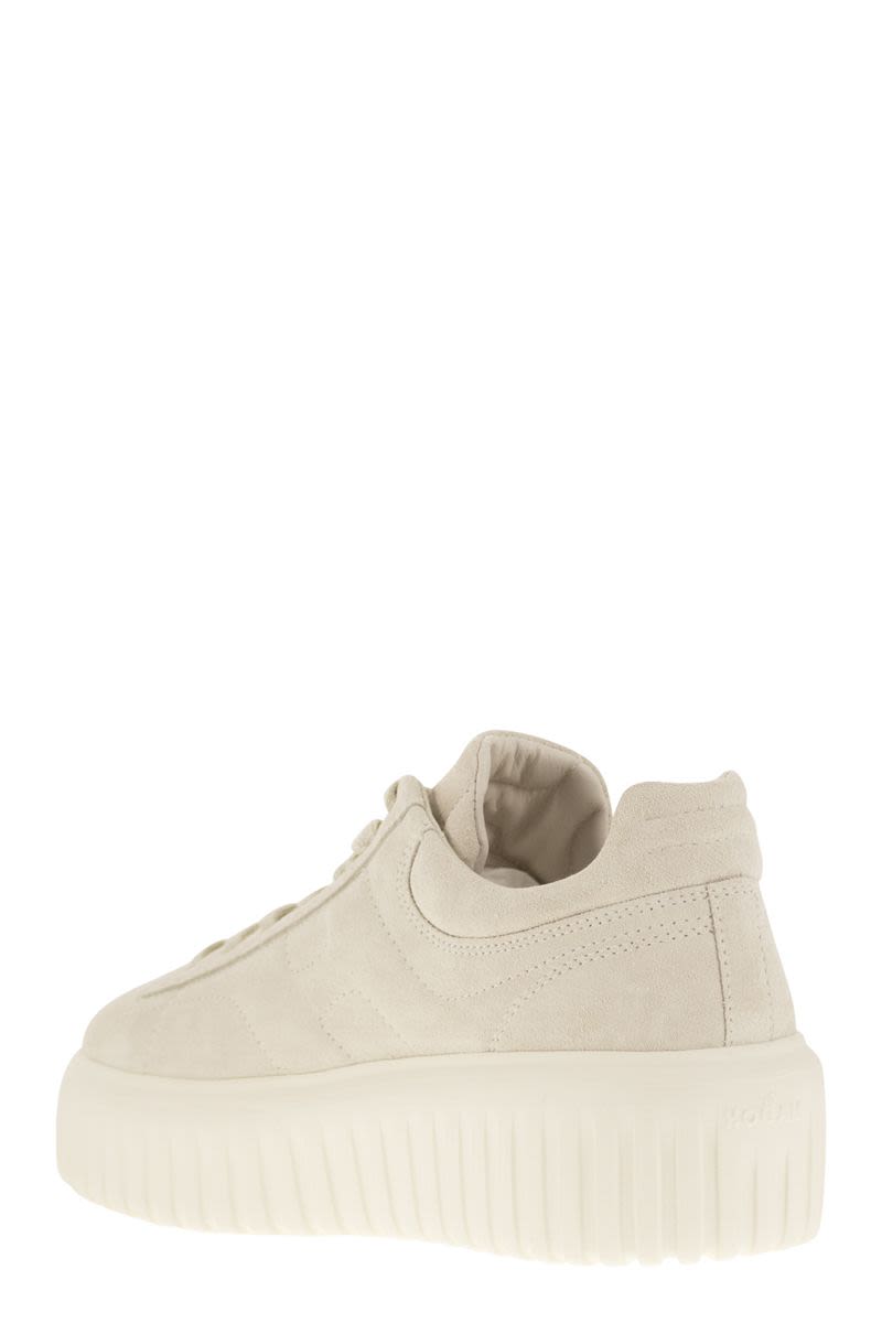 Suede H-Stripes Sneakers