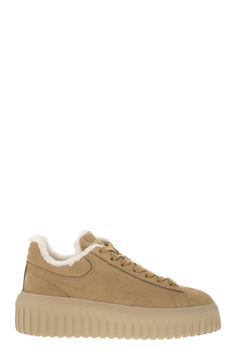 Suede H-Stripes trainers