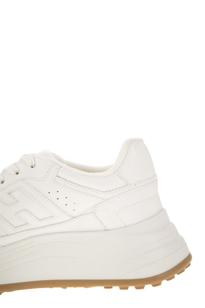 H669 - Hi-Fi leather trainers