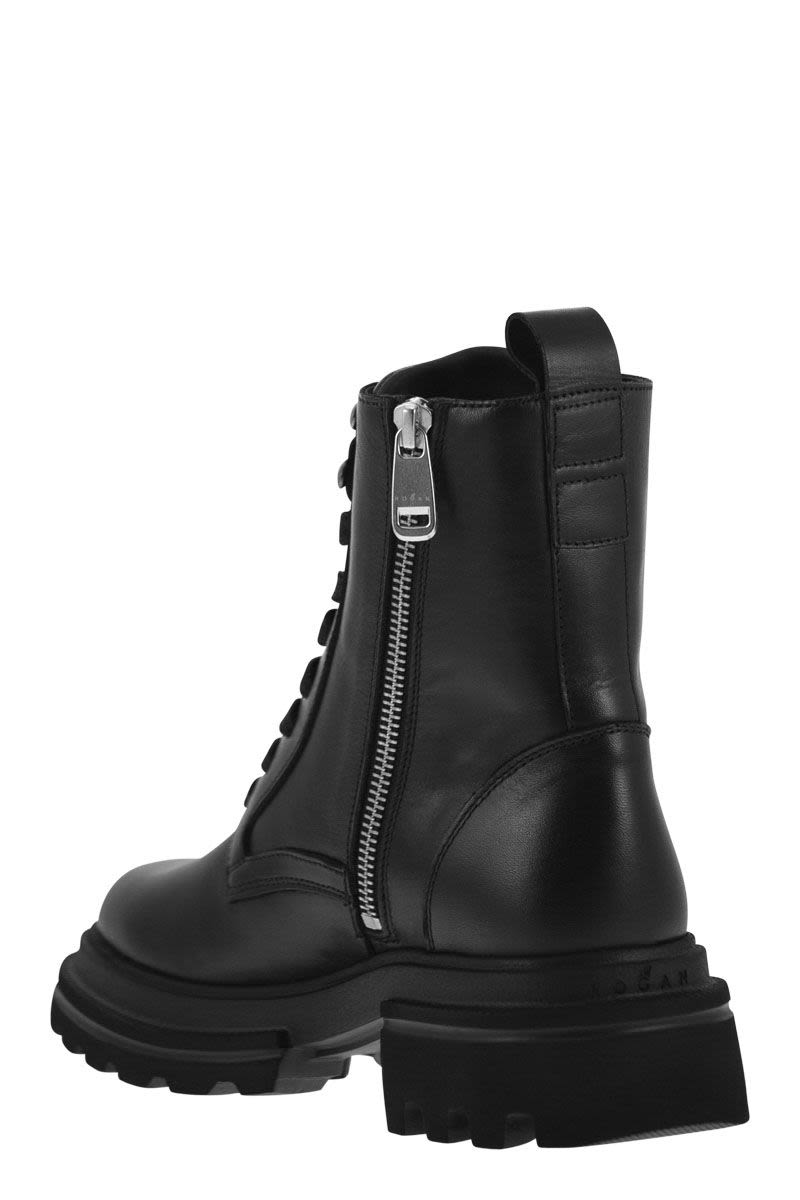 Hogan boots black