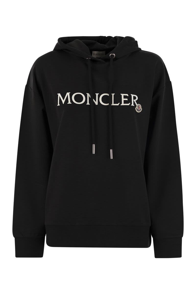 Hoodie with logo