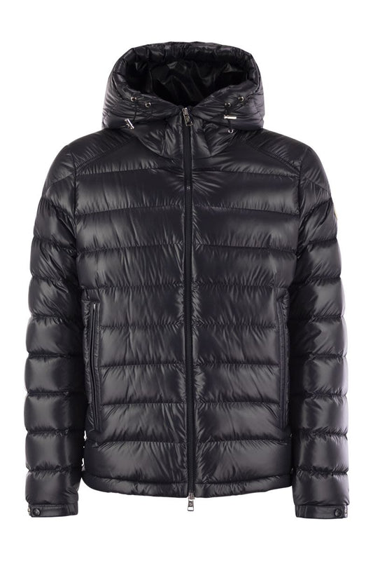 BESINES - Short down jacket with hood