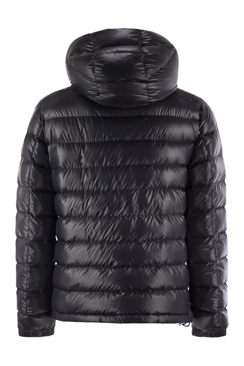 BESINES - Short down jacket with hood