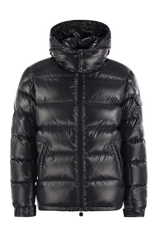 MAYA - Short down jacket with hood