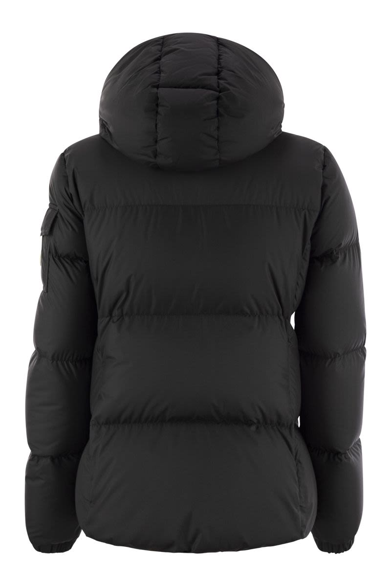 FOURMINES - Short down jacket with hood