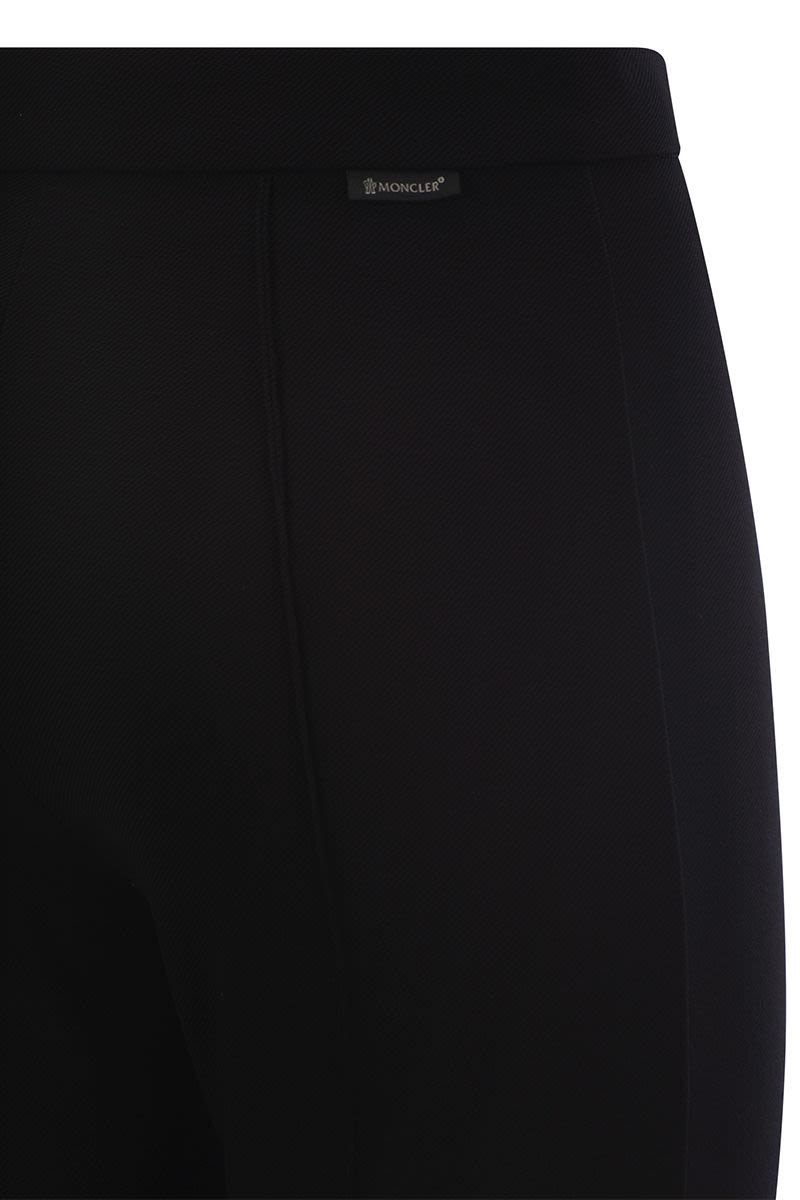 Gabardine trousers