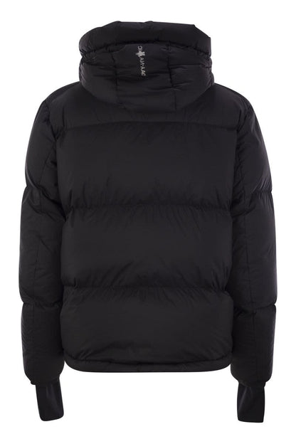 MANDRES - Short down jacket with hood