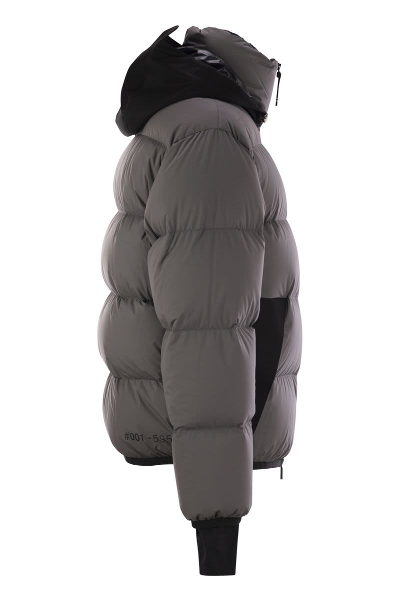 MARCASSIN - Short down jacket with hood