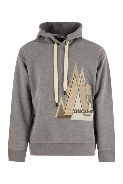 Logo-printed hoodie