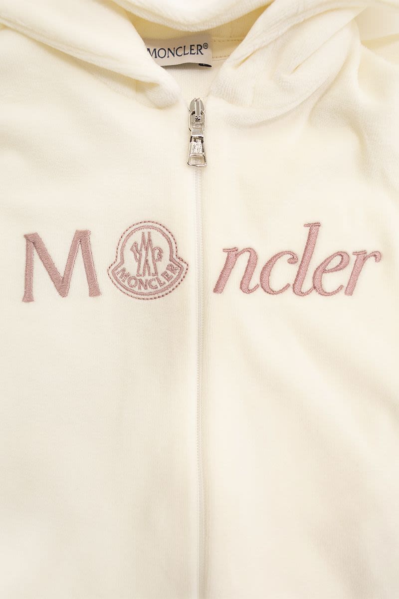 Tracksuit with embroidered logo