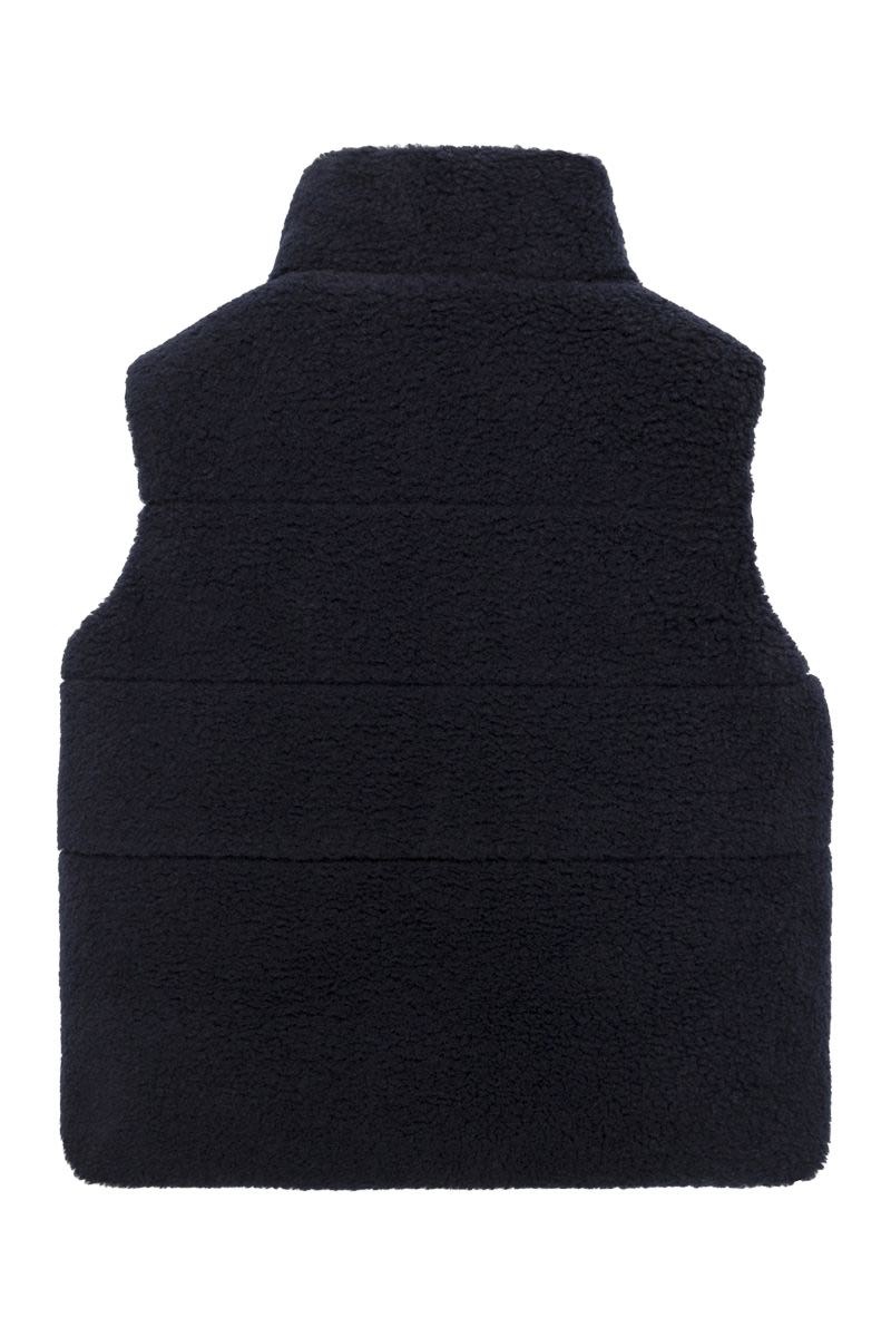 COLBRICON - Reversible teddy effect vest