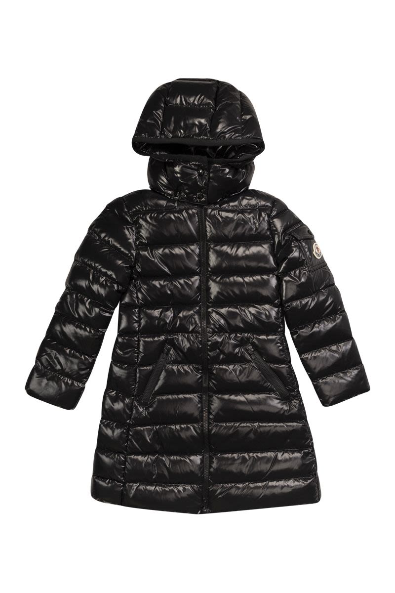 MOKA - Long down jacket with hood