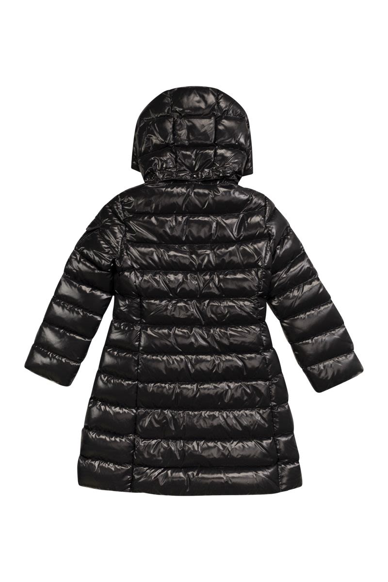 MOKA - Long down jacket with hood