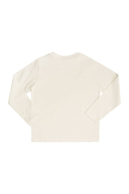 Long-sleeved T-shirt with pocket