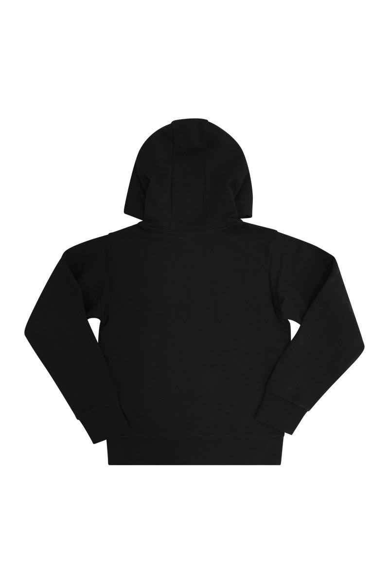 Logo-printed hoodie