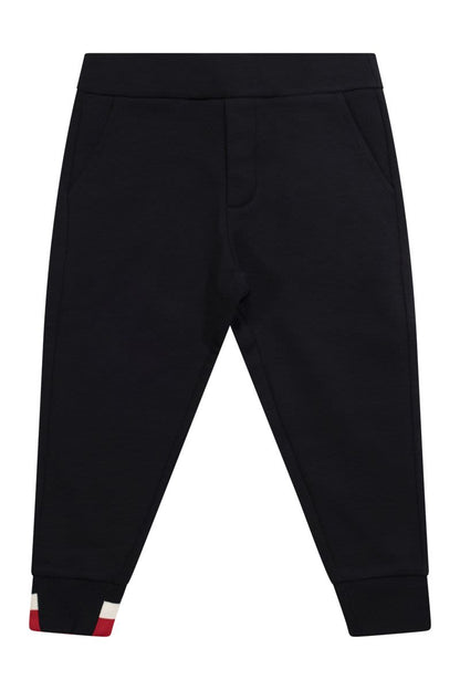 Tricolour sports trousers