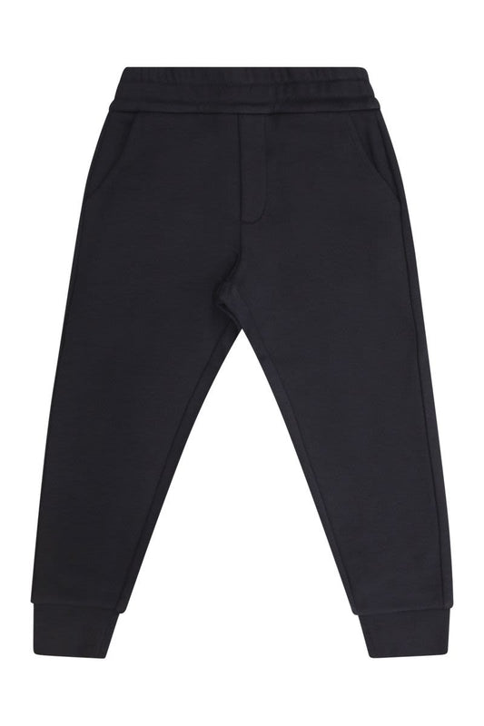 Sports trousers with tricolour pocket