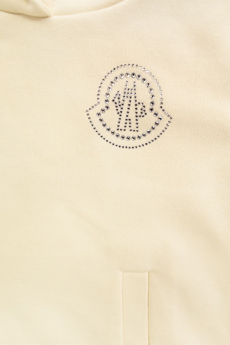 Dress with crystals logo