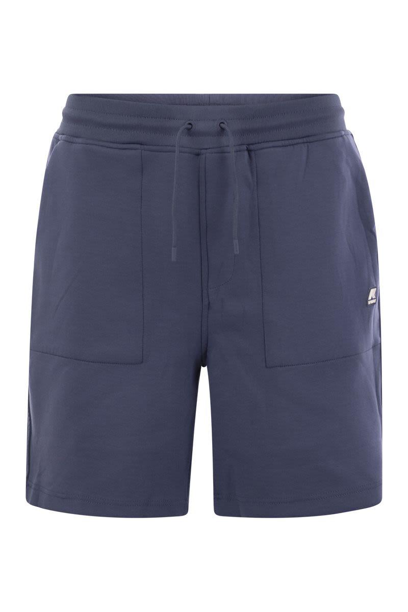 THEOTIME LIGHT SPACER - Plush Bermuda Shorts