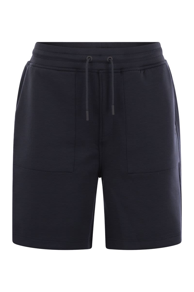 THEOTIME LIGHT SPACER - Plush Bermuda Shorts