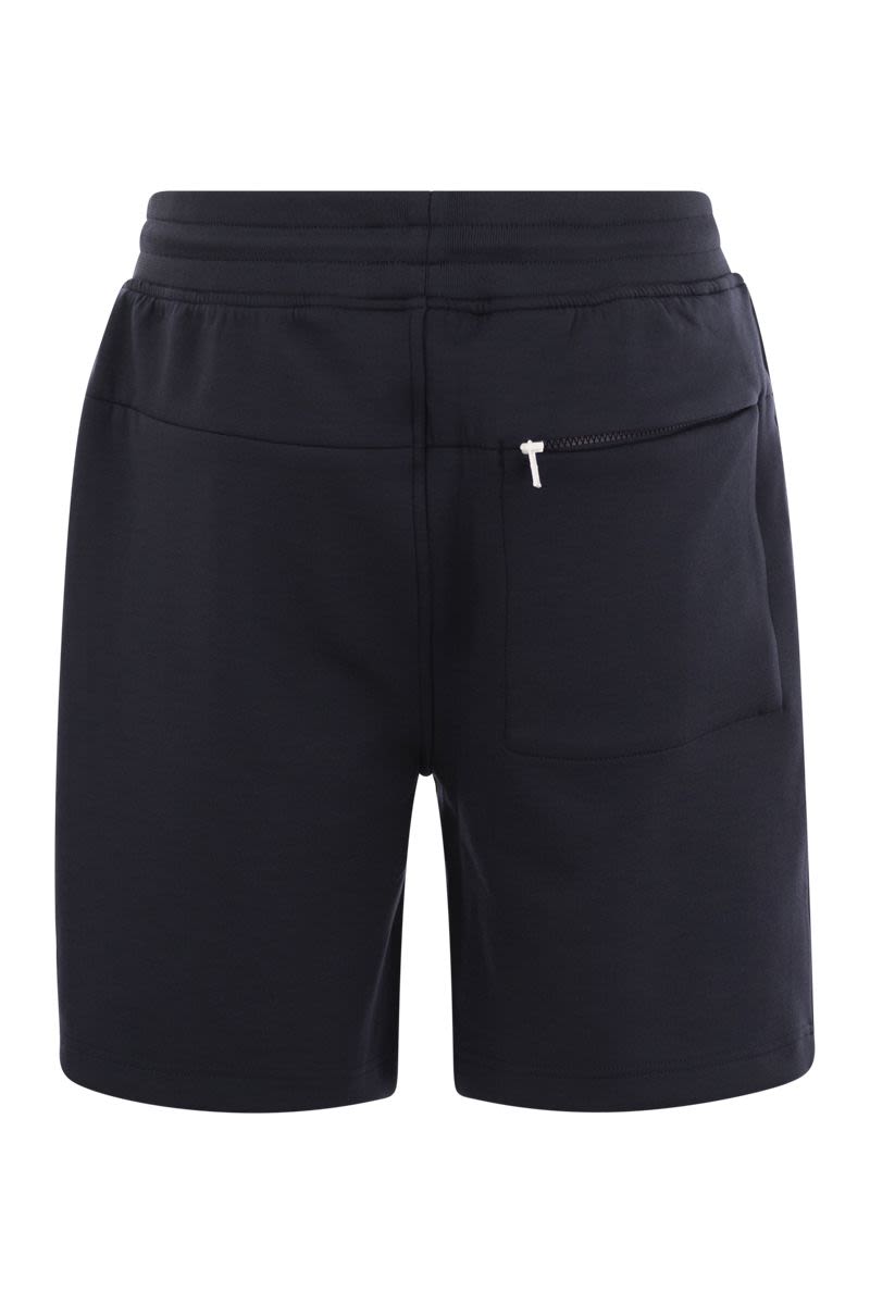 THEOTIME LIGHT SPACER - Plush Bermuda Shorts