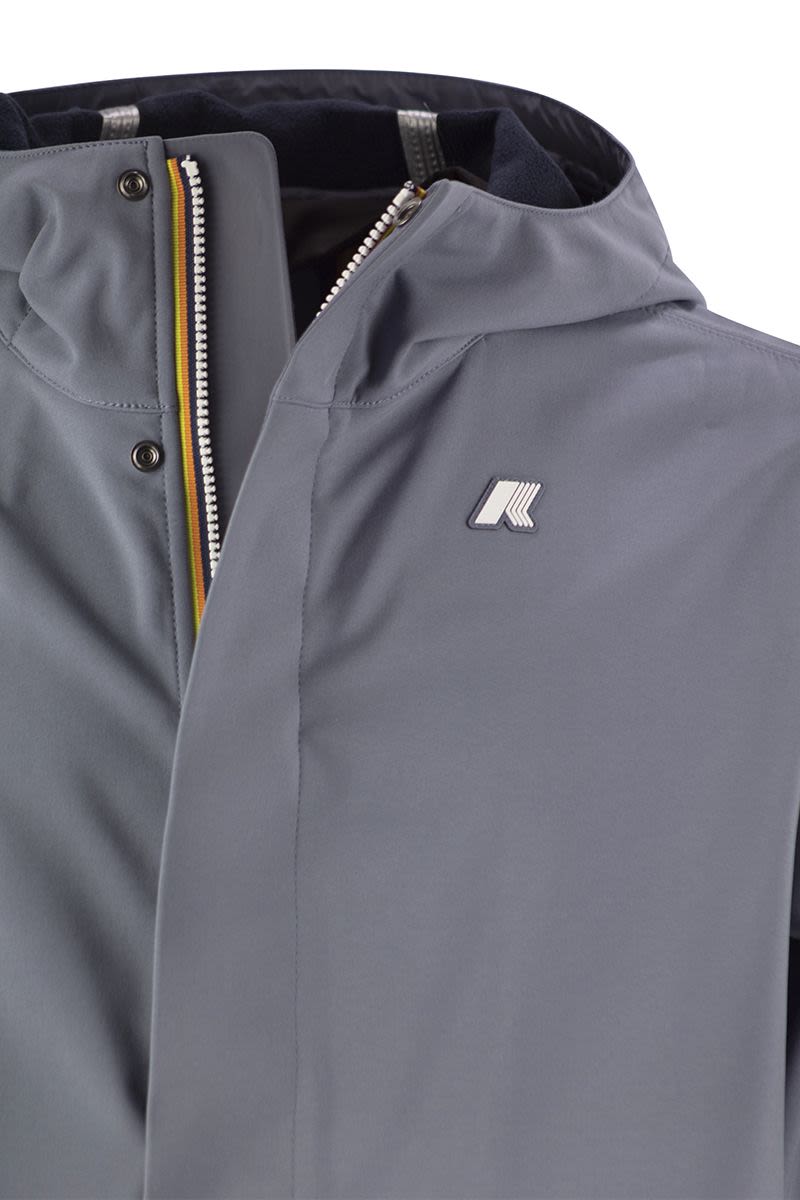 MARLYN BONDED - Waterproof jacket with hood