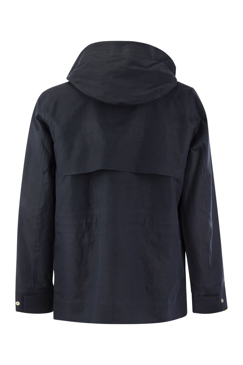 ERHAL LINEN BLEND 2L - Hooded jacket