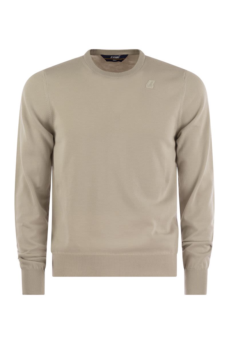 SEBASTIEN - Crewneck cotton sweatshirt