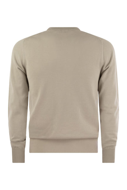 SEBASTIEN - Crewneck cotton sweatshirt