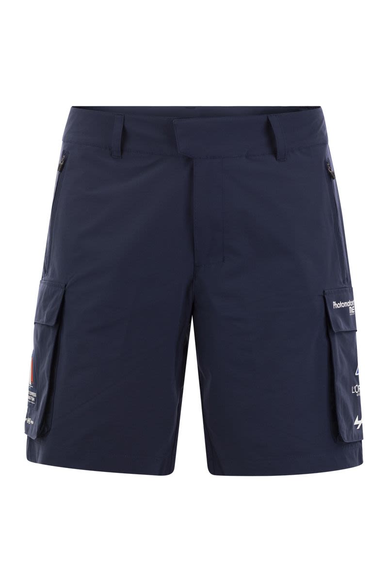 GREGES ORIENT EXPRESS - Cargo Bermuda Shorts