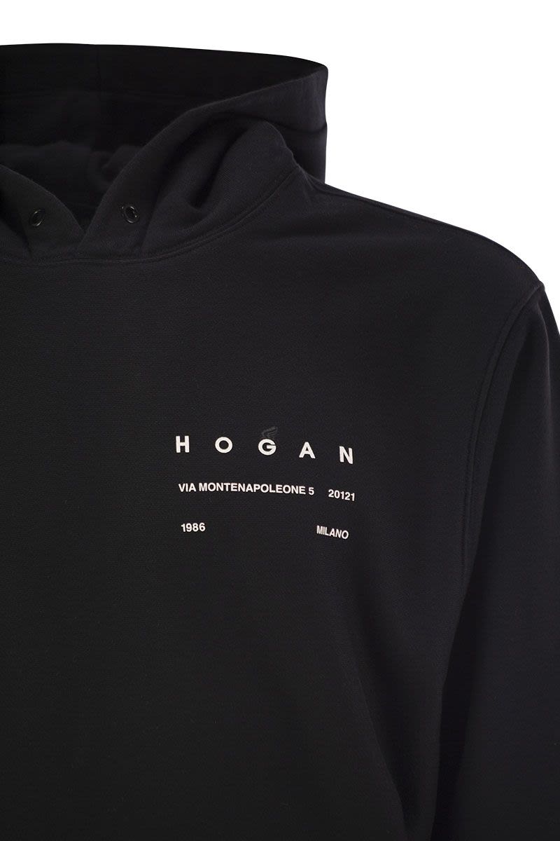 Hooded sweatshirt