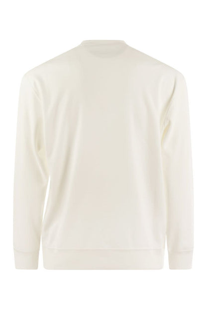 Cotton fleece topwear