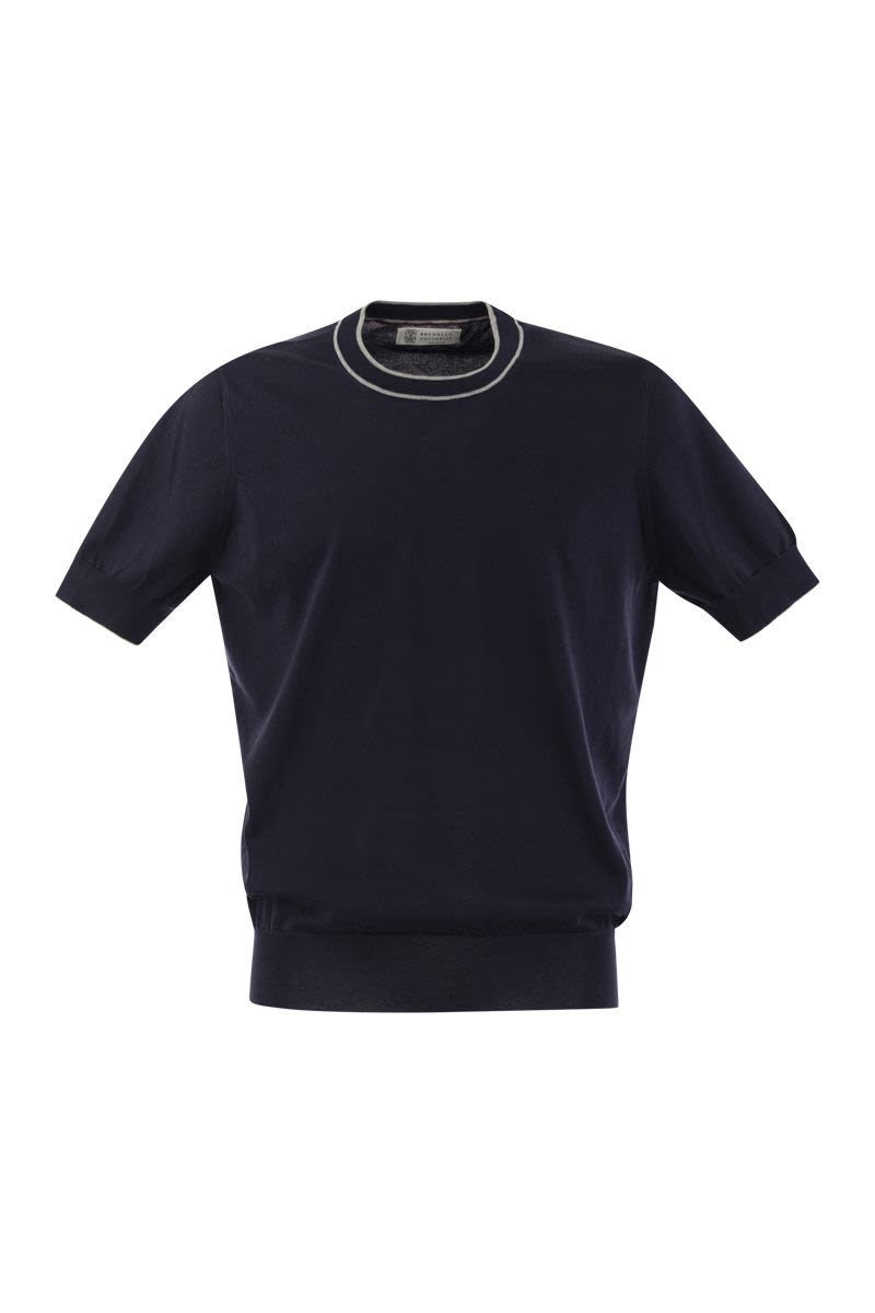 Cotton knit T-shirt