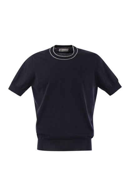 Cotton knit T-shirt